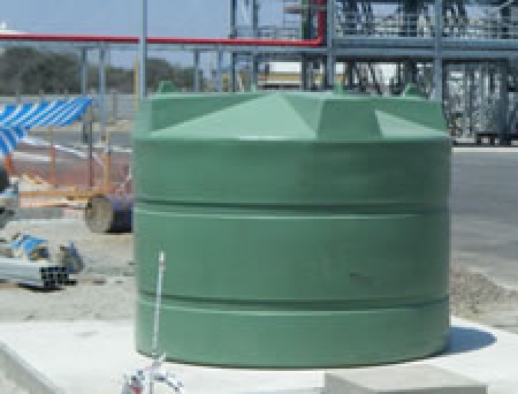 Estanques de acumulación en fibra de vidrio